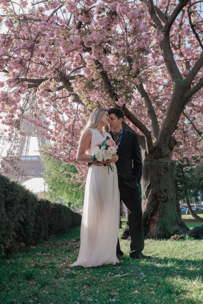 Vow renewal — photoshoot in Paris